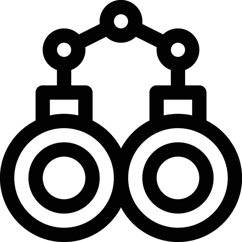 Handcuffs Vector Icon