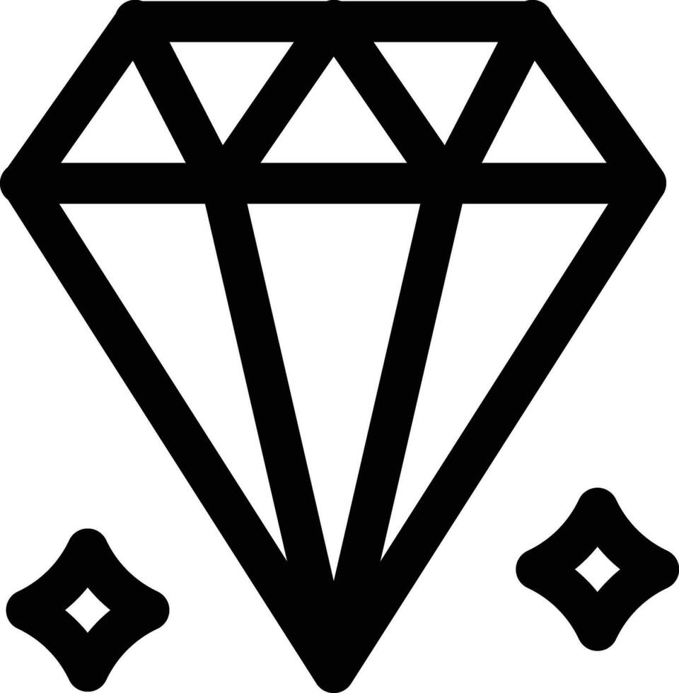 Diamond Vector Icon