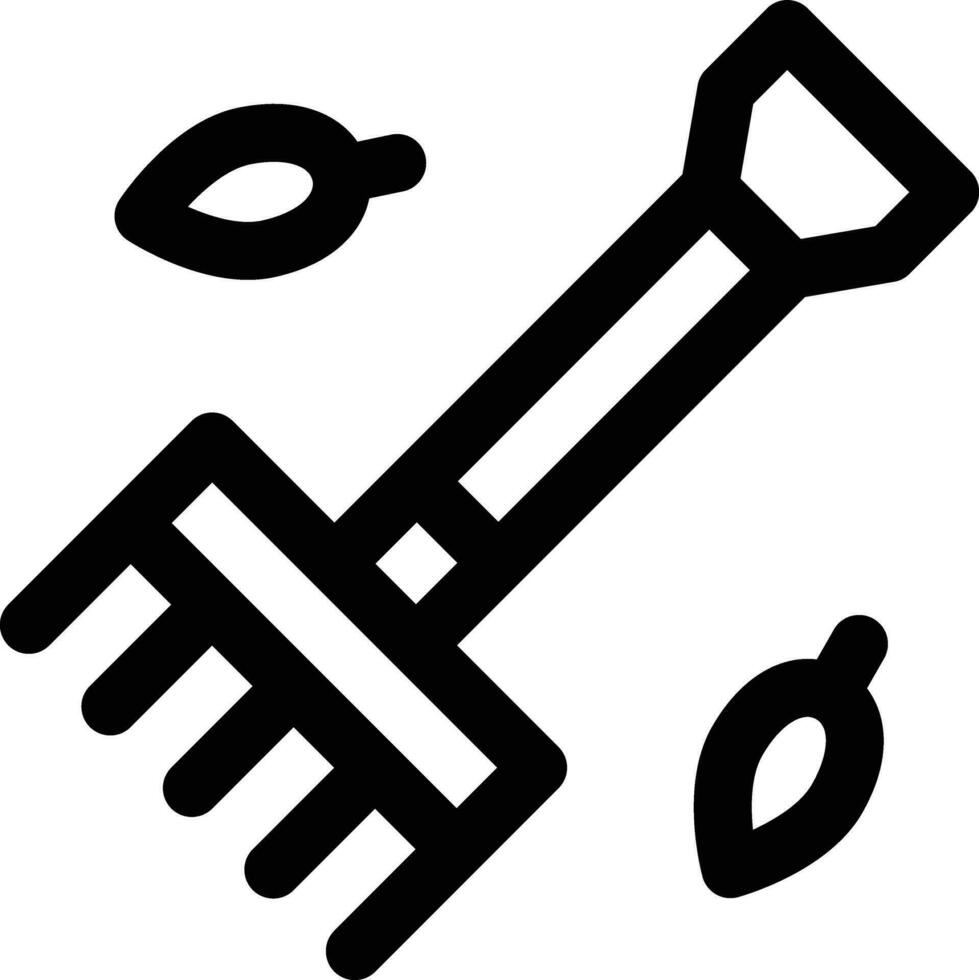 Farm Fork Vector Icon