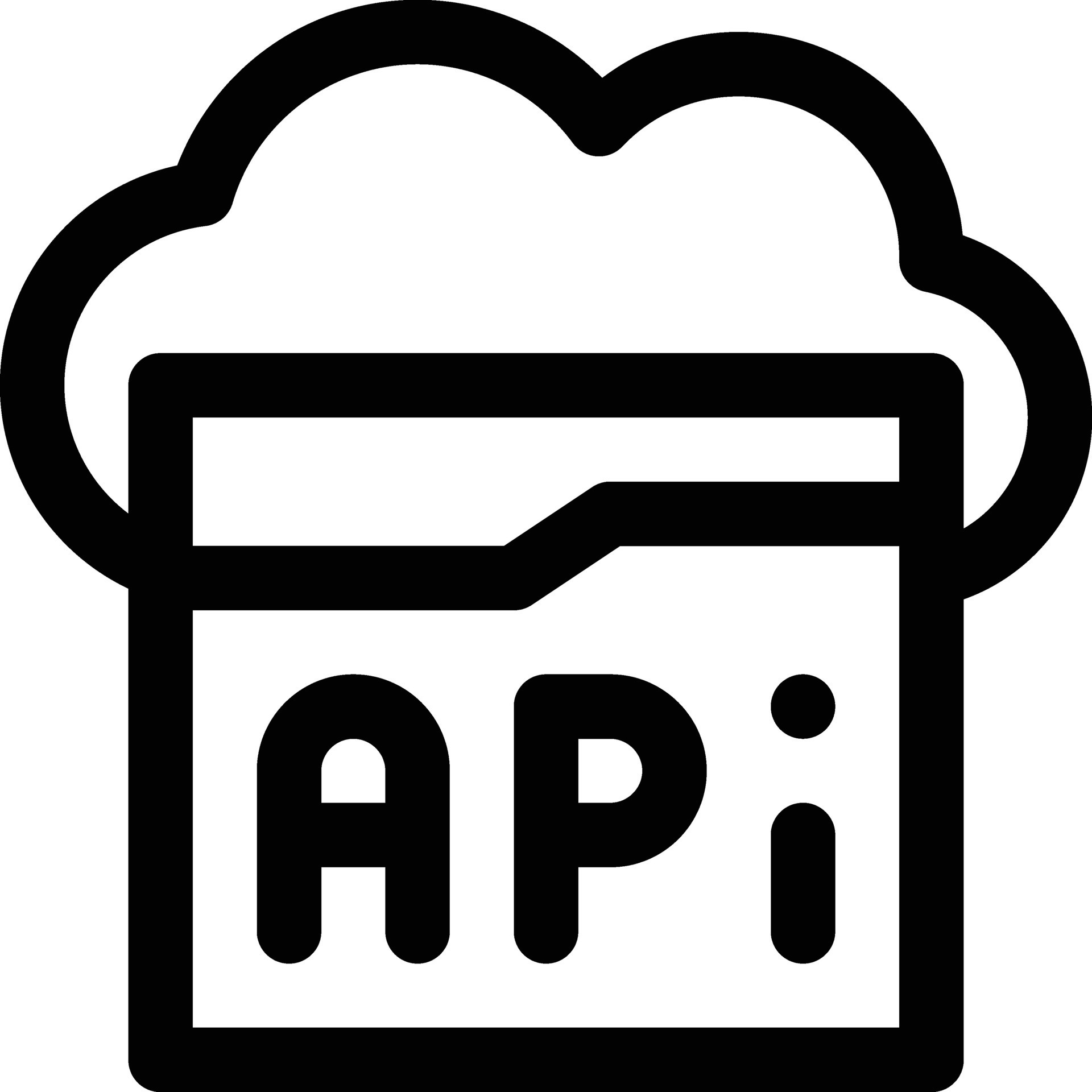 Web API Vector Icon 32540611 Vector Art at Vecteezy