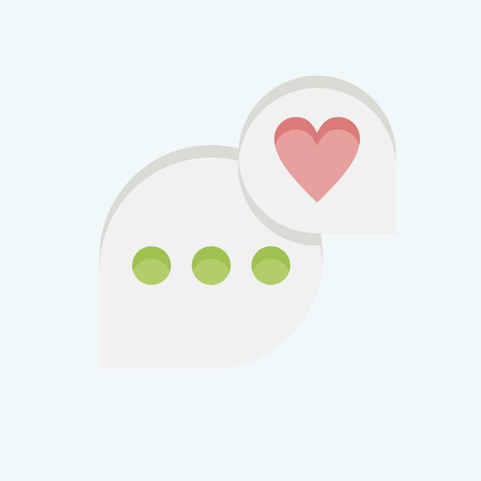 Icon Feedback. related to Communication symbol. flat style. simple design editable. simple illustration vector