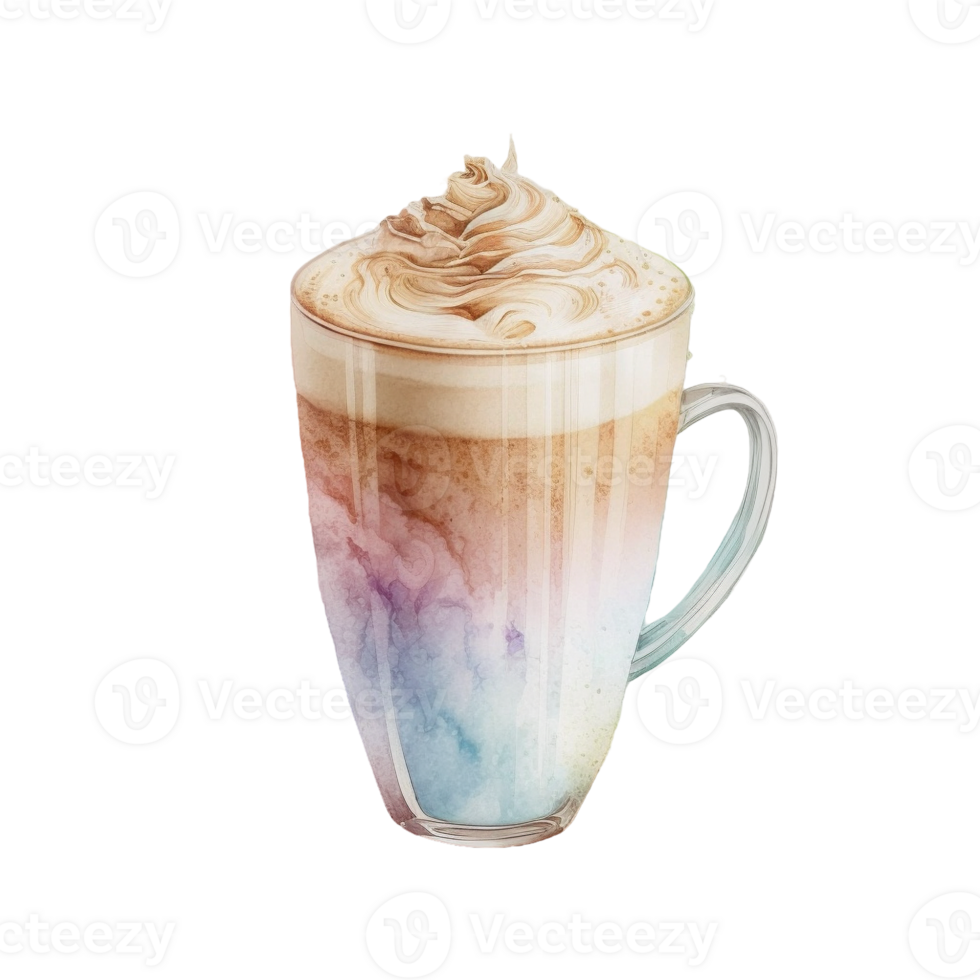 tasty drink illustration ai generated png