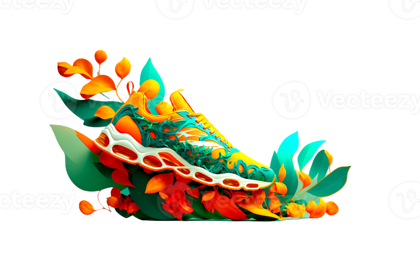 3d Schuh Illustration ai generiert png