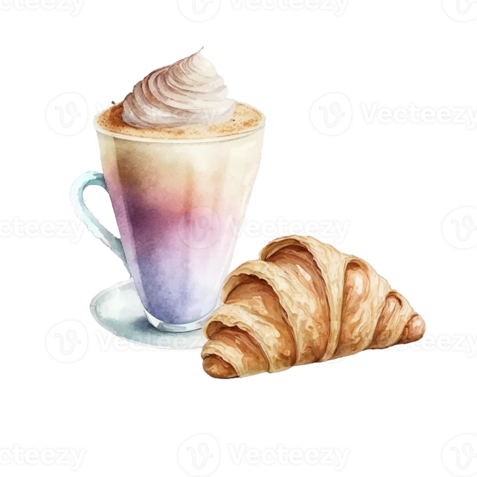tasty drink illustration ai generated png