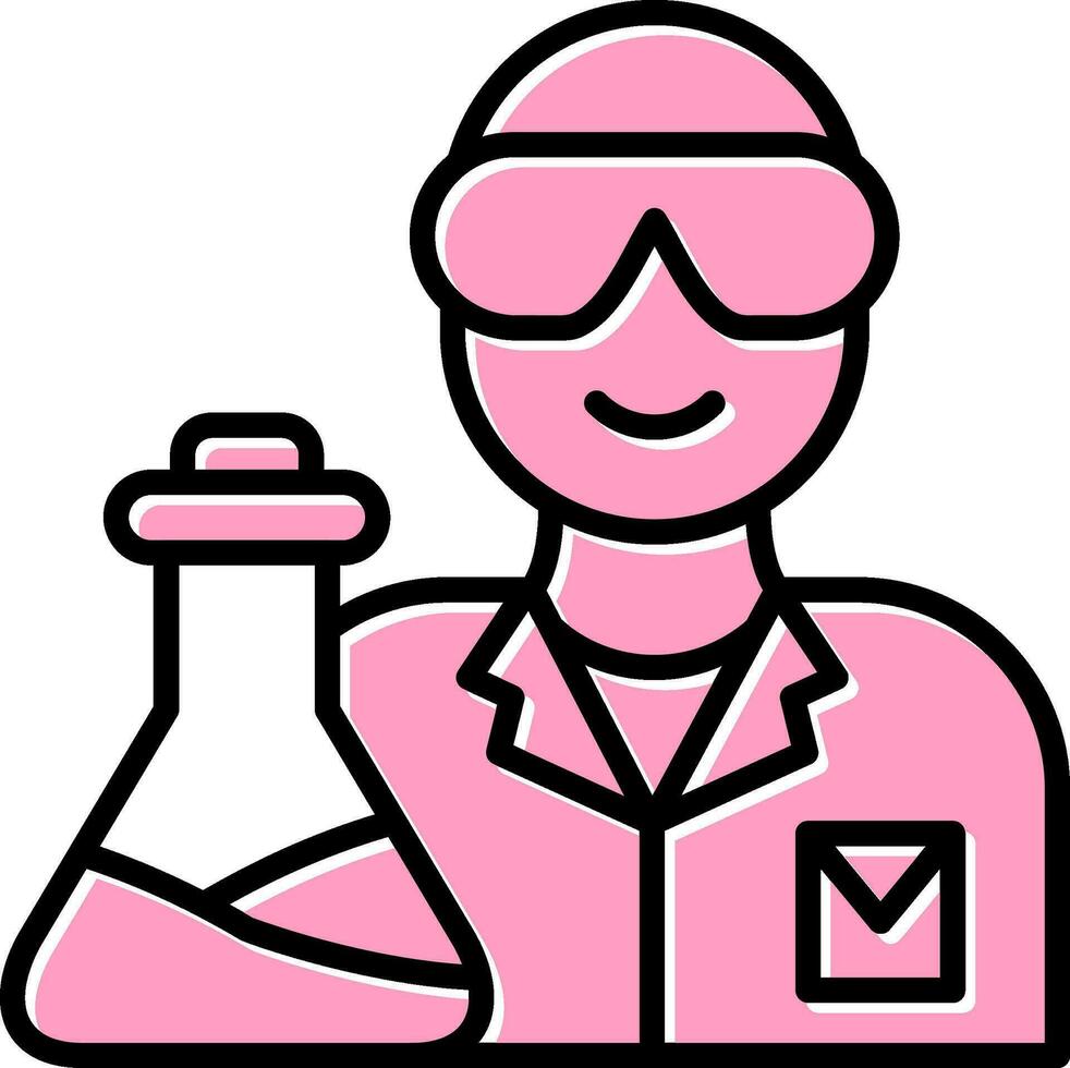 Scientist Vector Icon