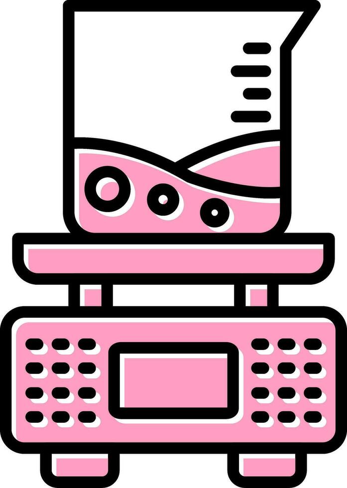 Chemical Weight Vector Icon