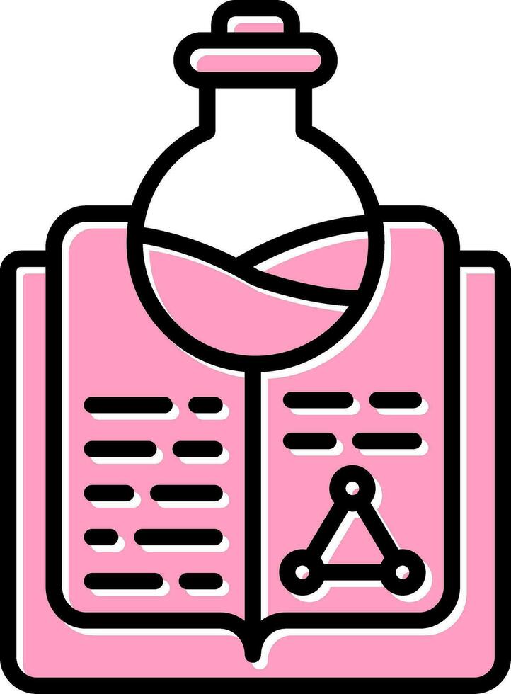 Science Book Vector Icon