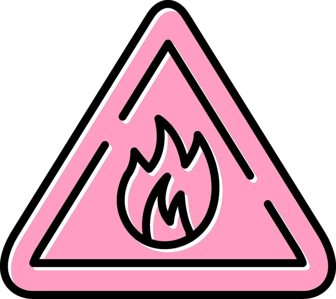 Flame Vector Icon