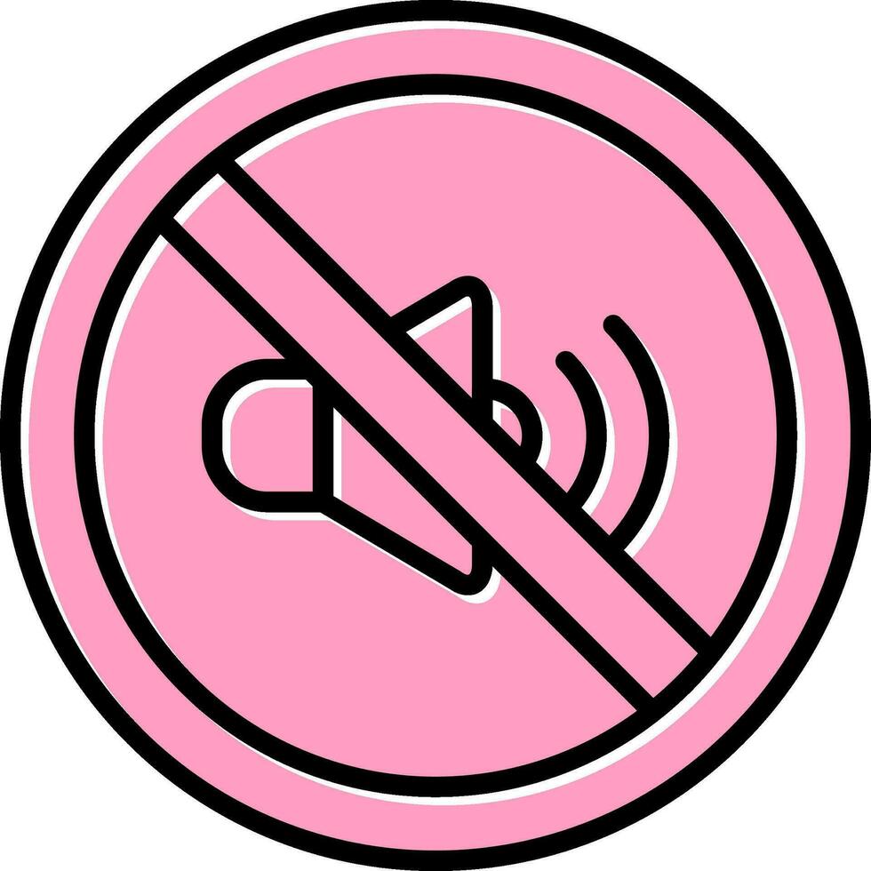 No Sound Vector Icon