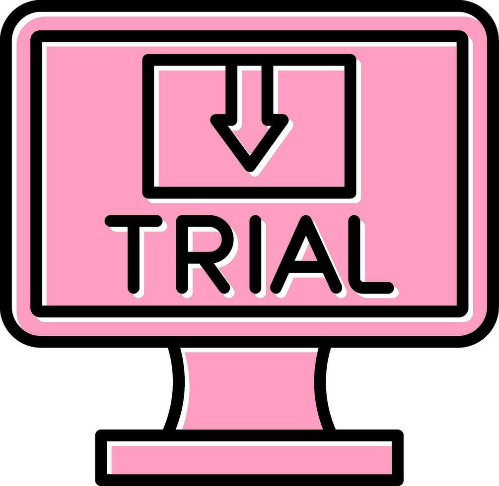 free trial Vector Icon