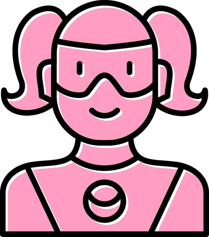 Superhero Vector Icon