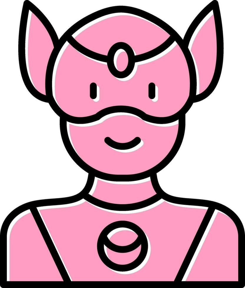 Superhero Vector Icon