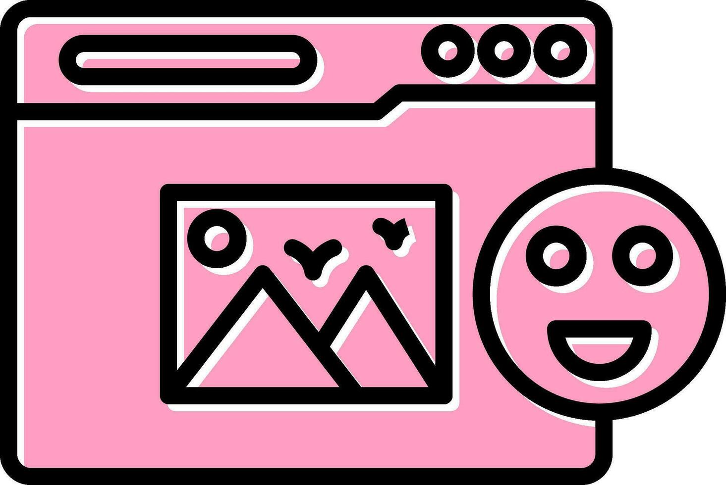 Reaction Vector Icon