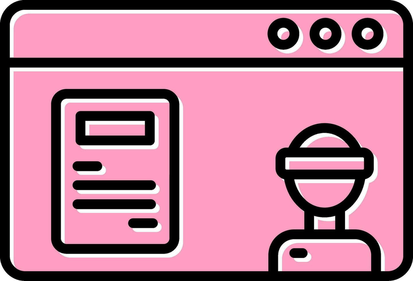 Chat Bot Vector Icon