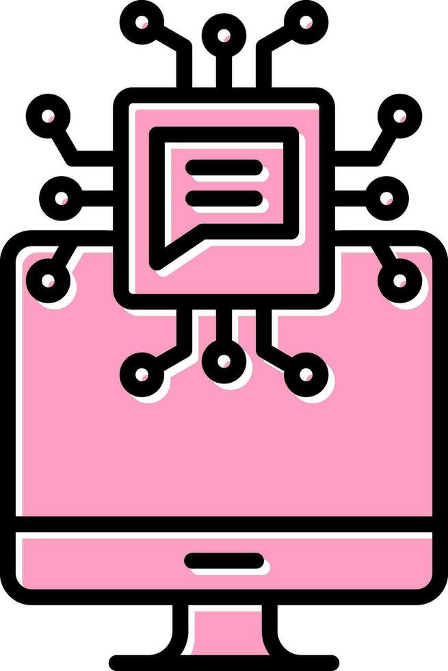 Artificial Intelligence Vector Icon