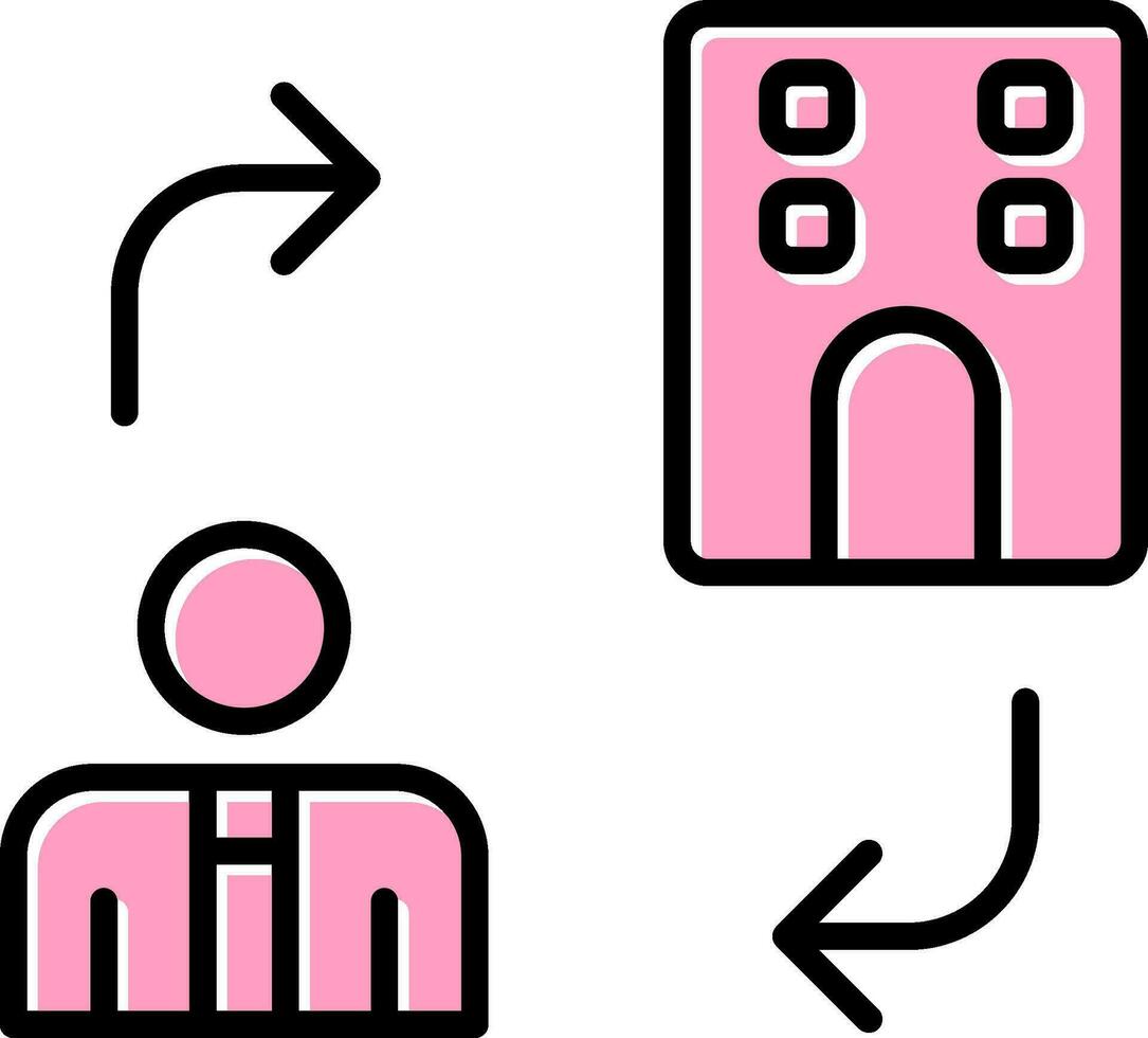 B2c Vector Icon