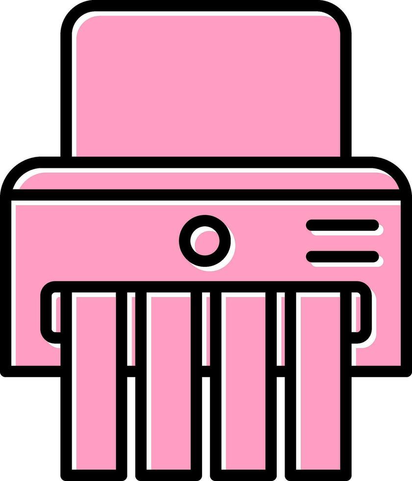 Shredder Vector Icon