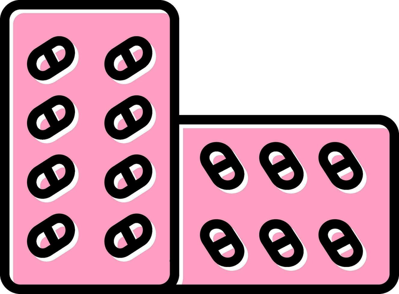 icono de vector de pastillas