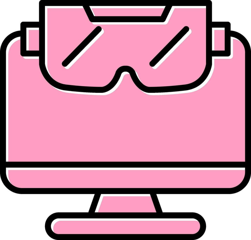 Vr Gaming Vector Icon