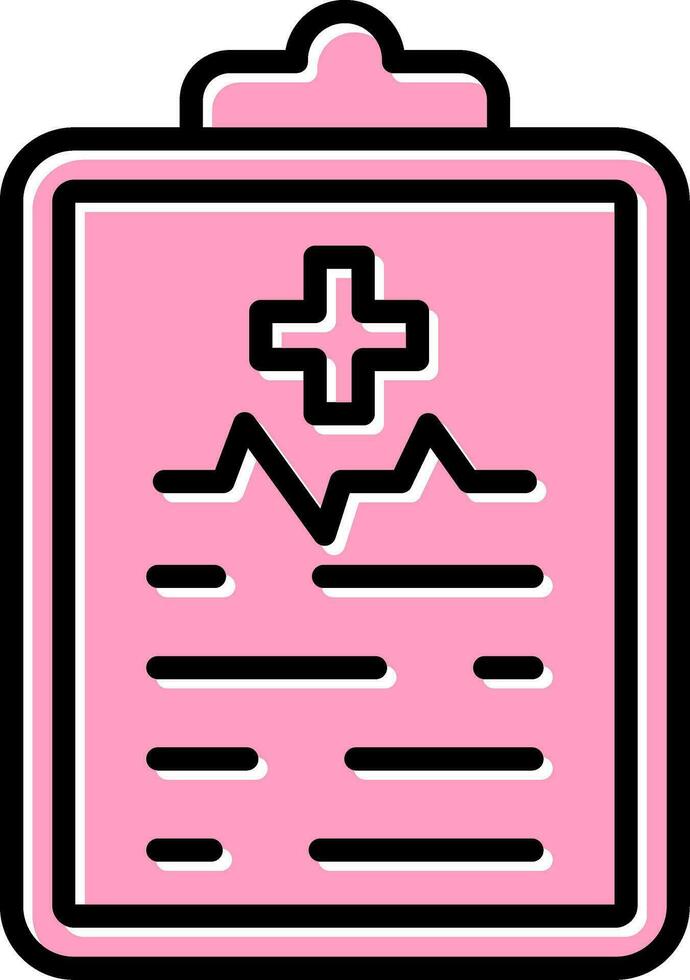 Medical Report Vector Icon