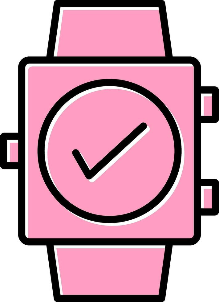 icono de vector de reloj inteligente