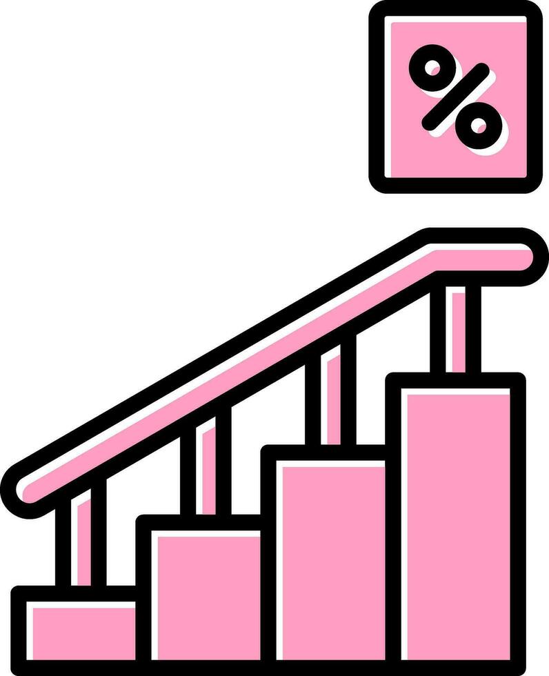 Stairs Vector Icon
