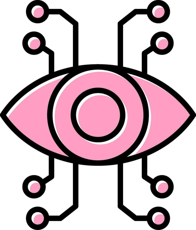 Bionic Eye Vector Icon