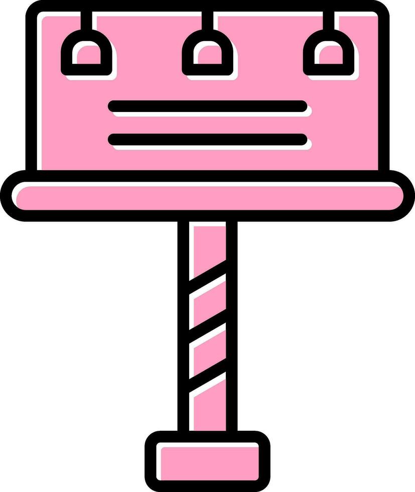 Billboard Vector Icon