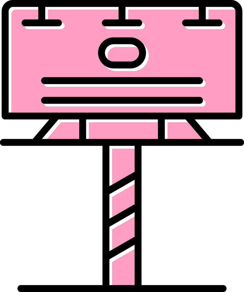 Billboard Vector Icon