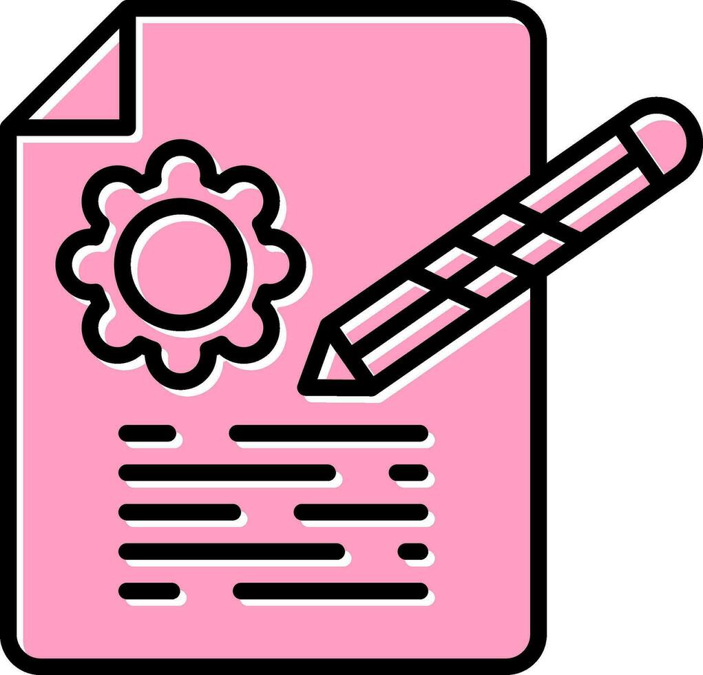 Contract Vector Icon