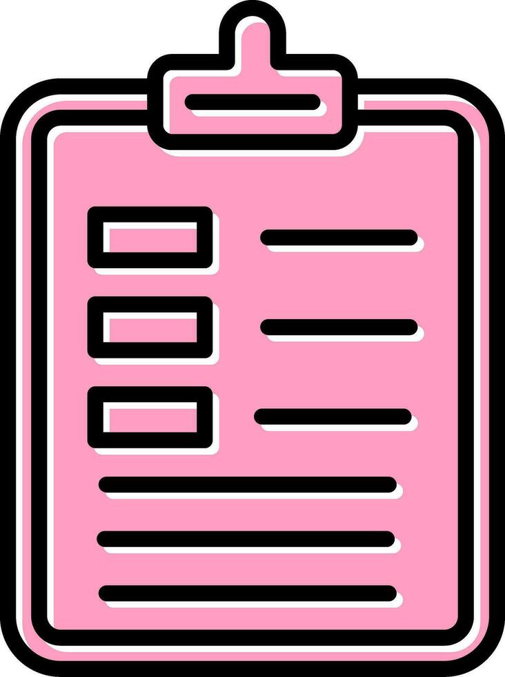 Clipboard Vector Icon