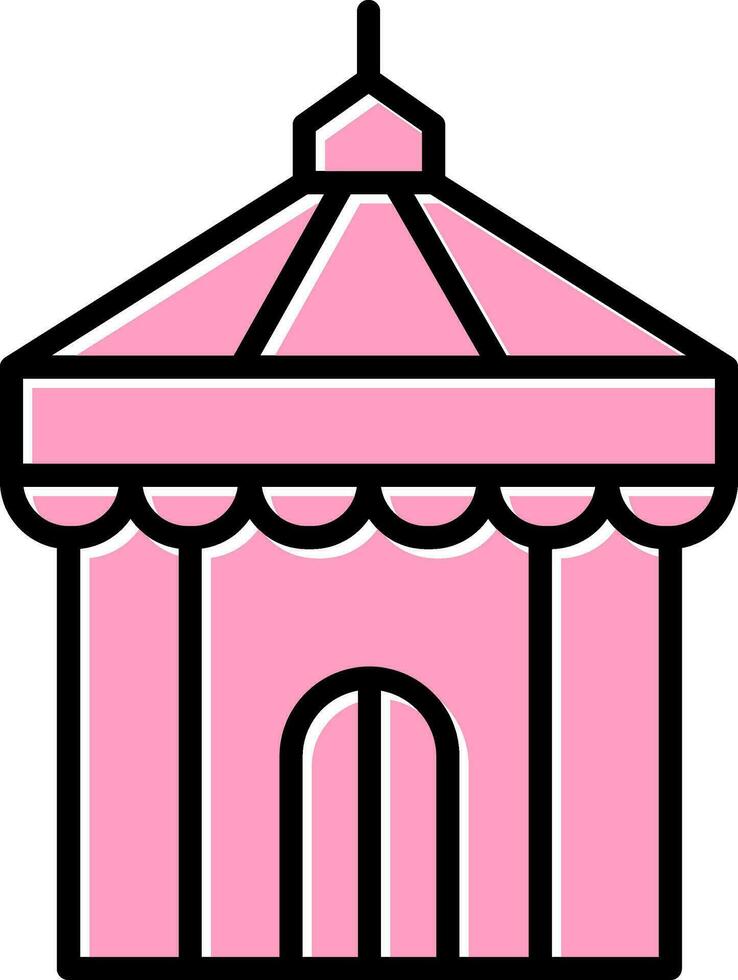 Circus Tent Vector Icon