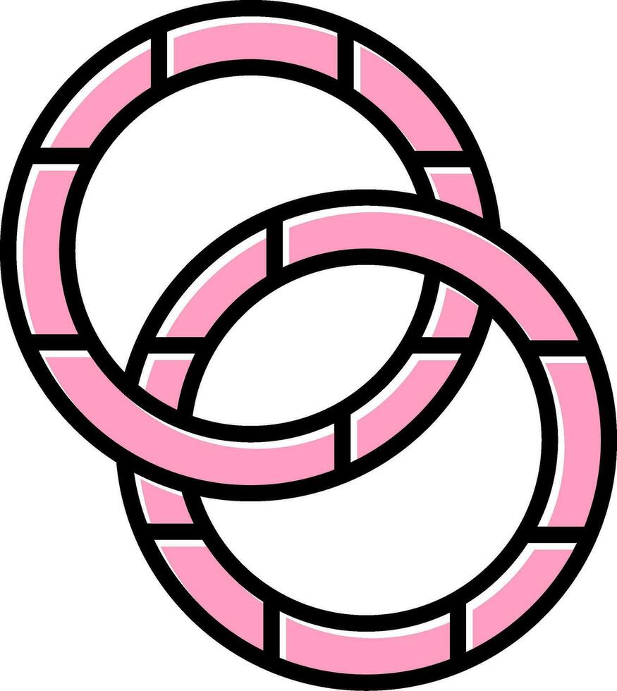 Hair Tie Vector Icon