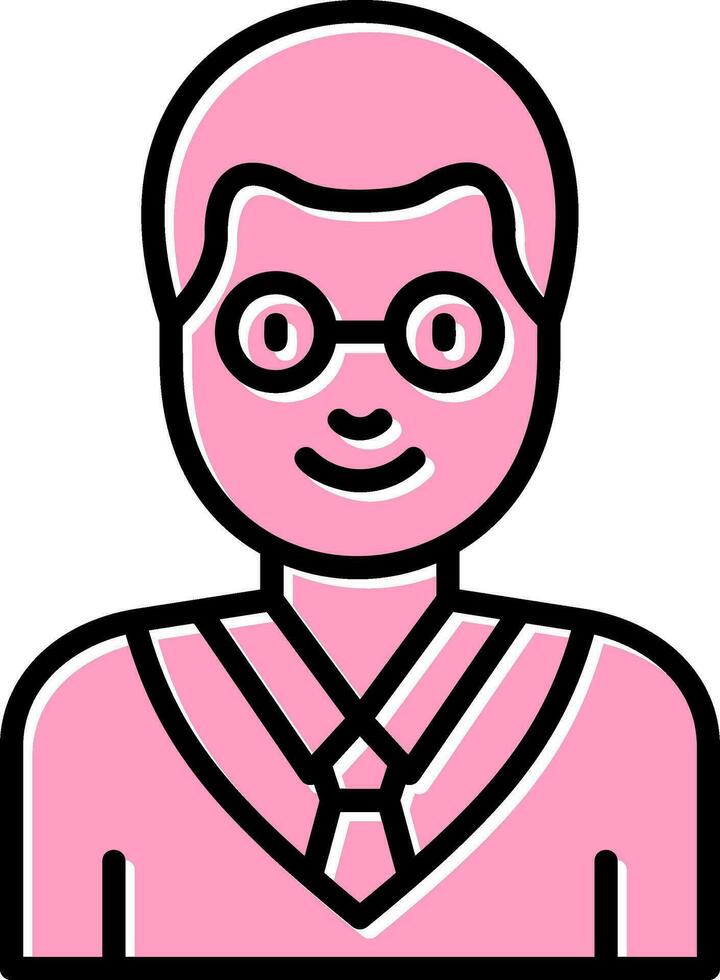 Professor Vector Icon