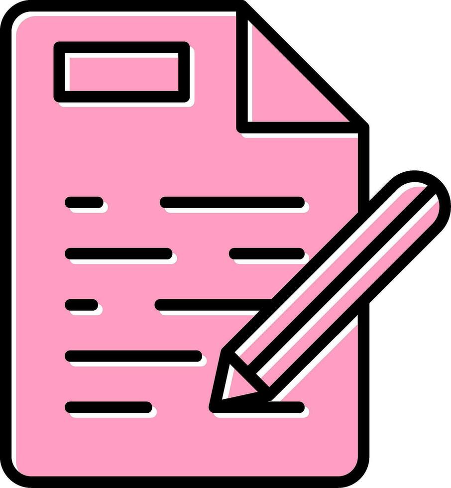 Contract Vector Icon