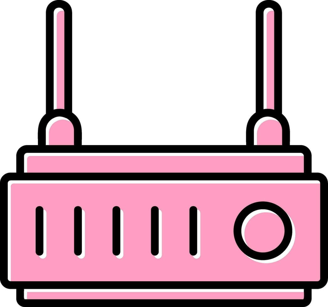 Wifi Router Vector Icon