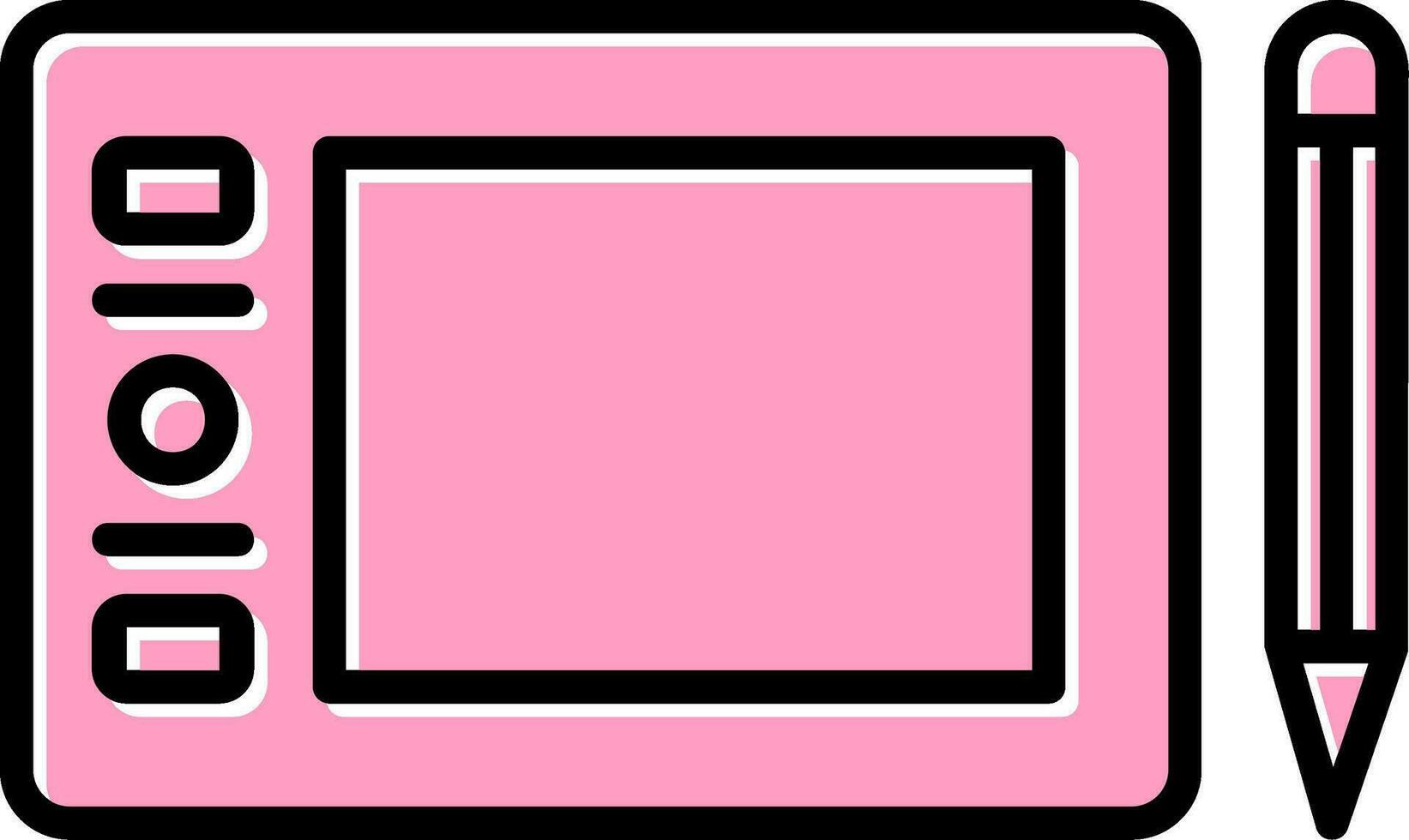 Graphic Tablet Vector Icon