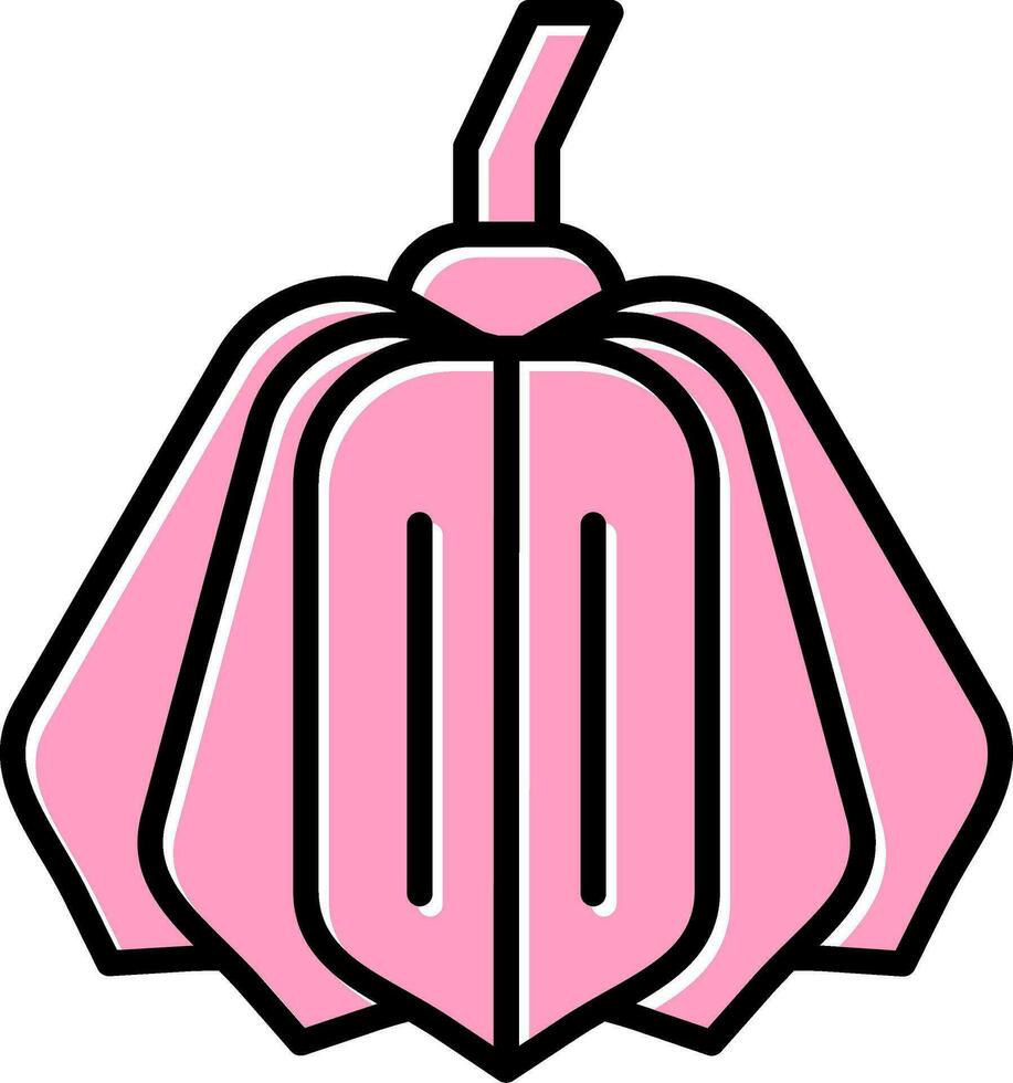 bellota squash vector icono