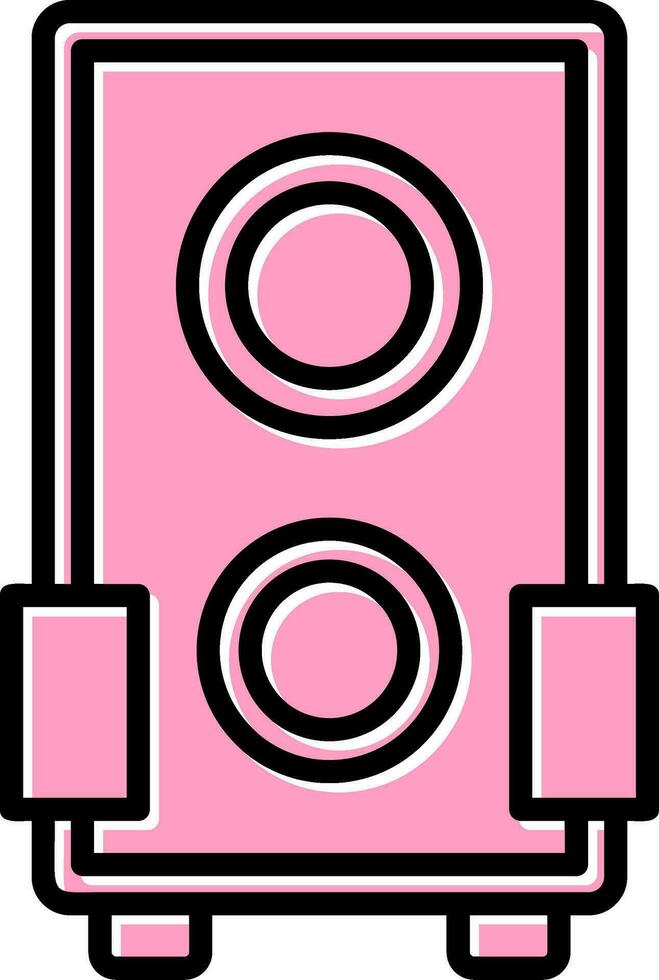 Subwoofer Vector Icon