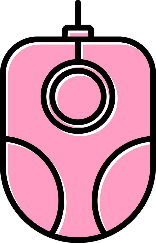 Trackball Vector Icon