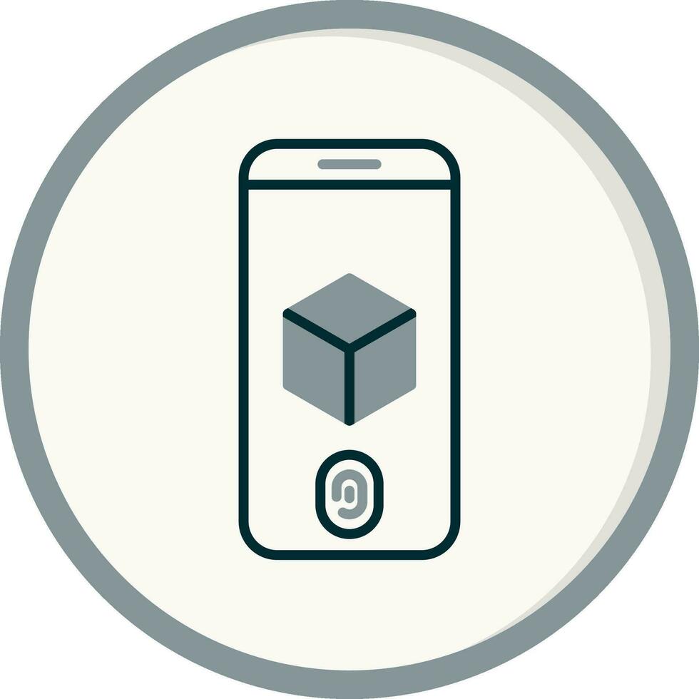 Augmented Reality Vector Icon