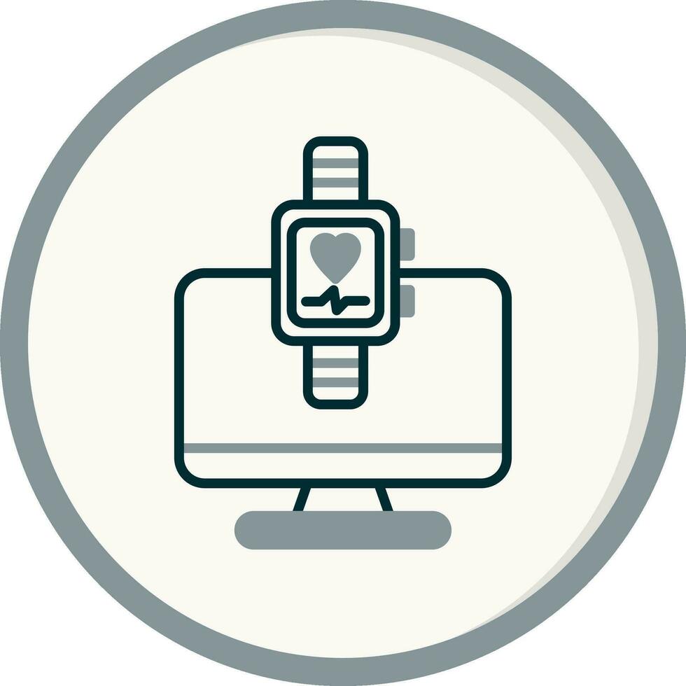 Computer Vector Icon