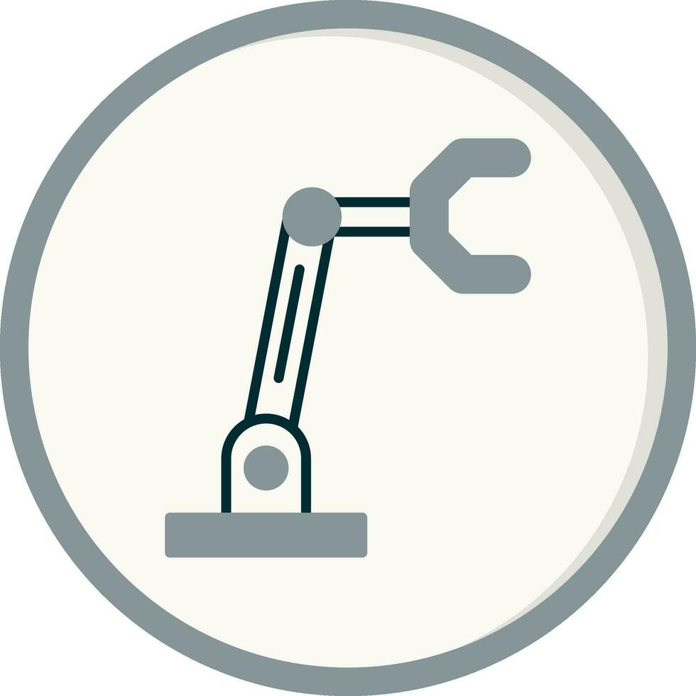 Robotic Arm Vector Icon