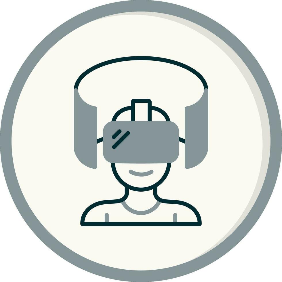 Augmented Reality Vector Icon