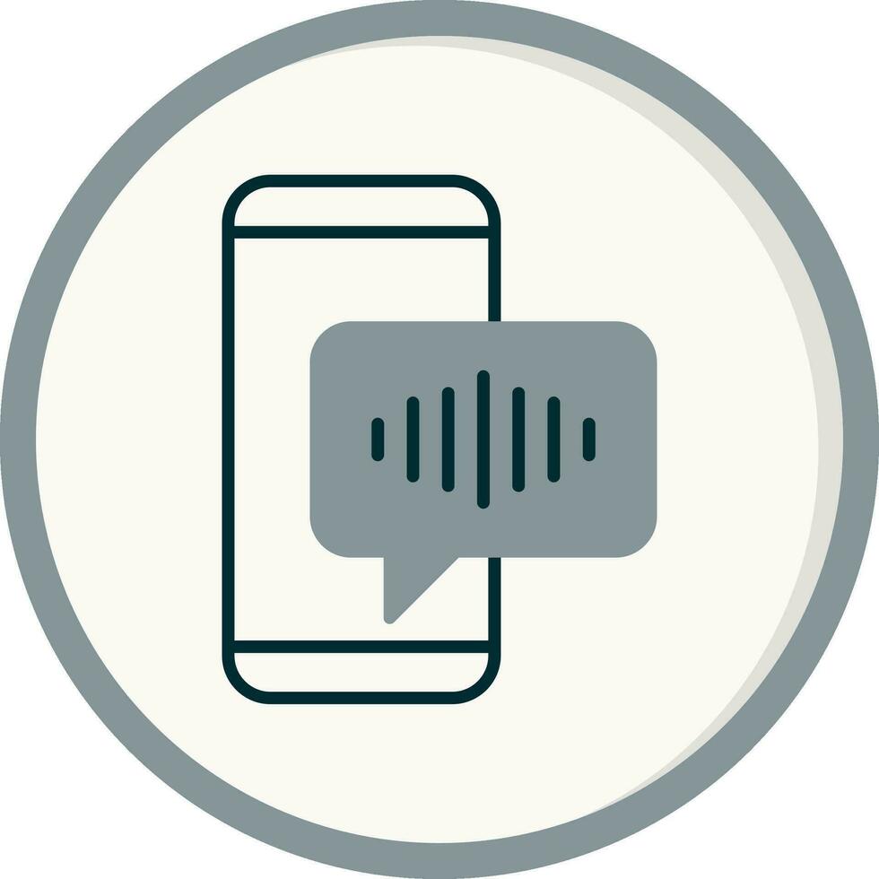 Voice Assistant Vector Icon