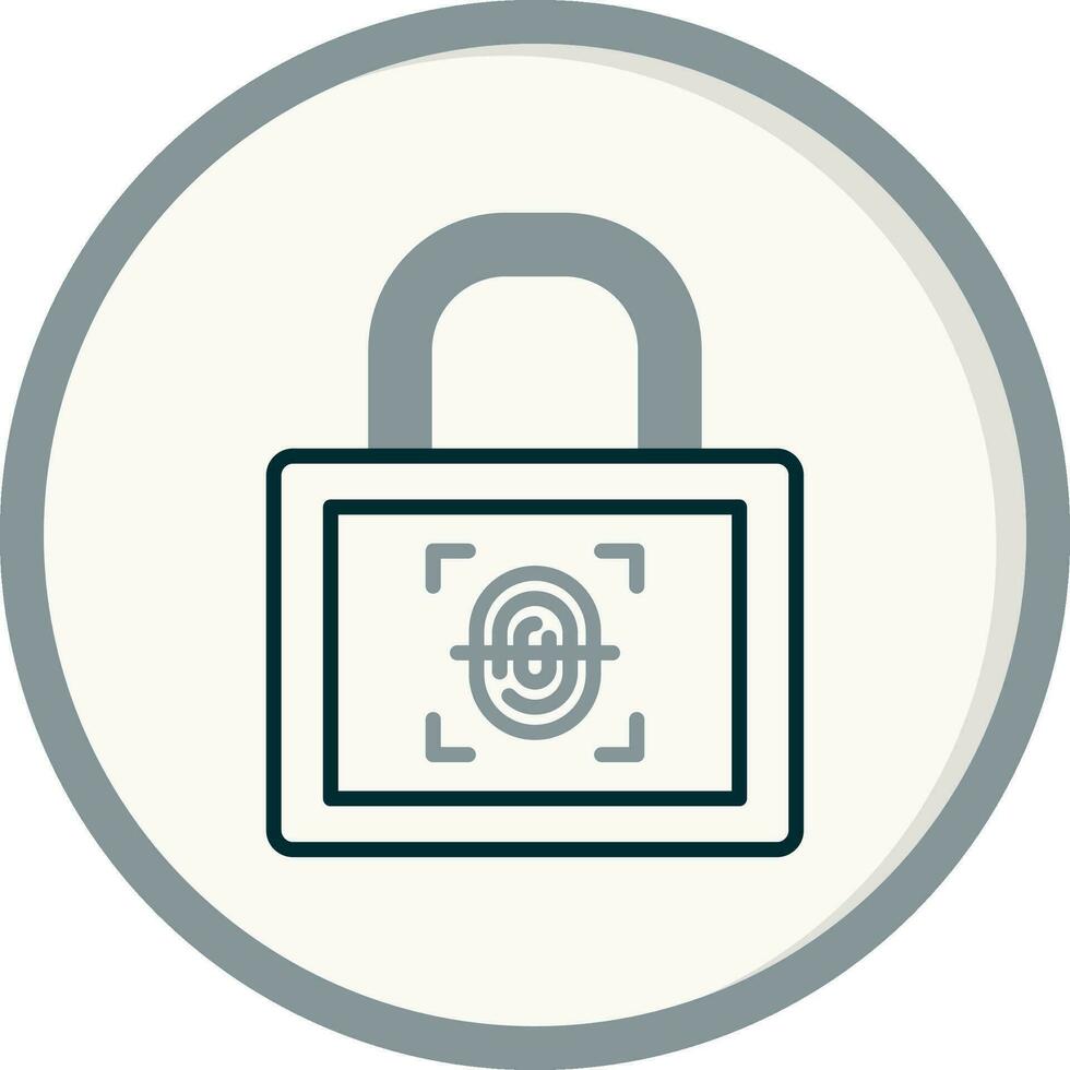 Fingerprint Vector Icon