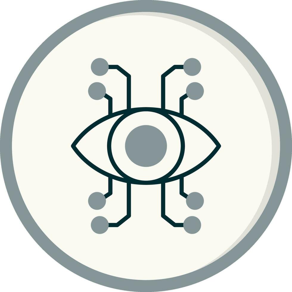 Bionic Eye Vector Icon