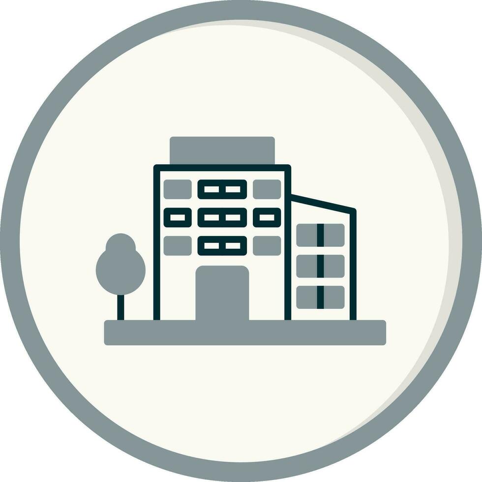 icono de vector de edificio