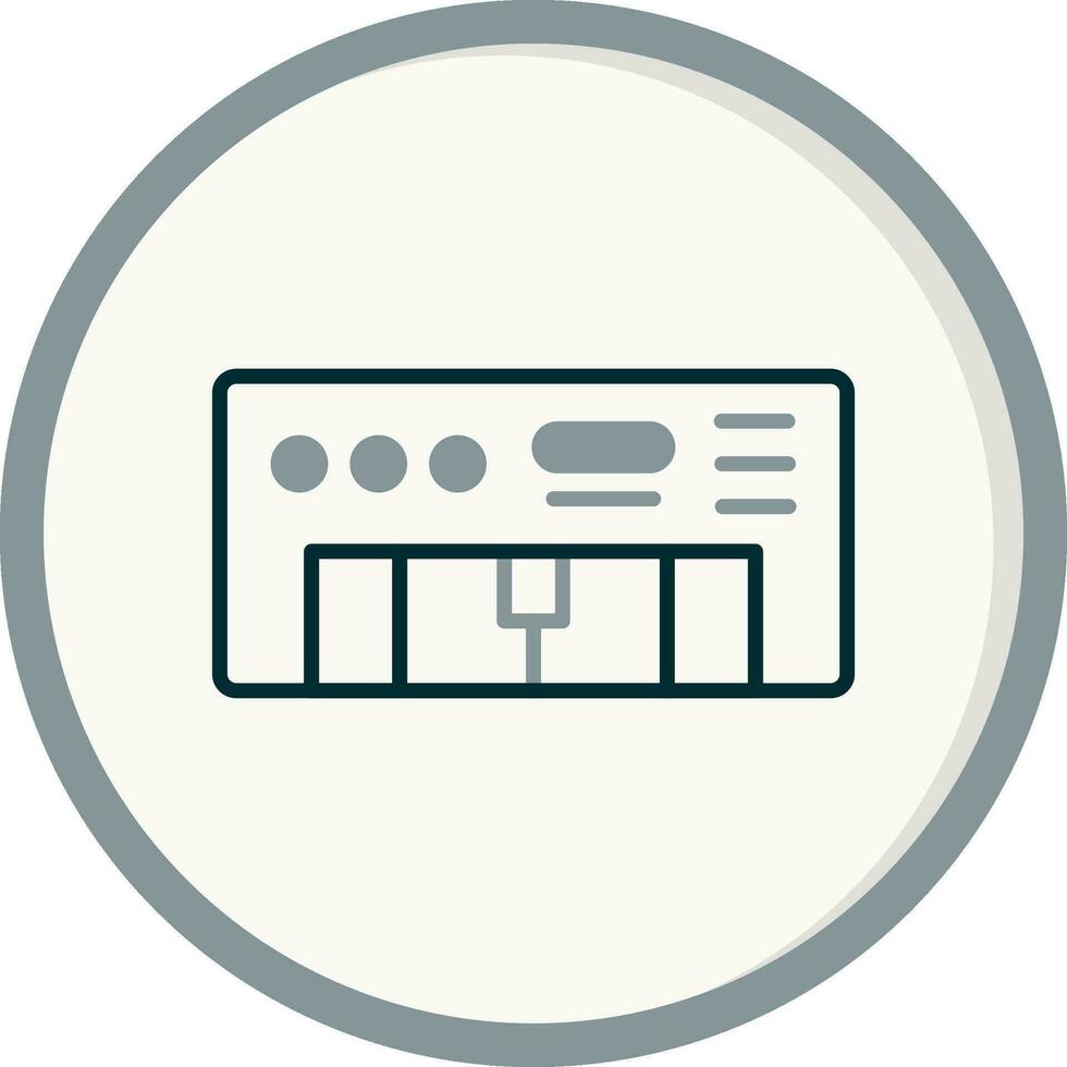 Piano Vector Icon