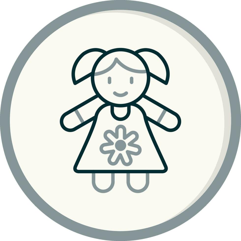 Doll Vector Icon